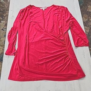 TravelSmith Wrap Tshirt- Hot Pink - Size L